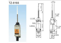 Neig tz-8166 Model Stijf neigen Schakelaar Nylon Type van de Merkgrens met Dubbel de Lentemechanisme