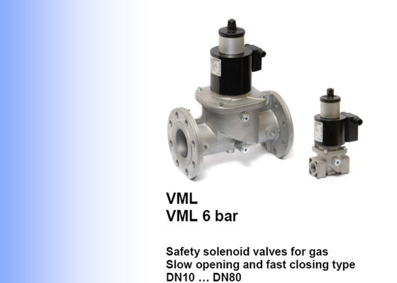Elektrogasmerk VML Modelsafety solenoid valve DN10 aan DN80-Grootte