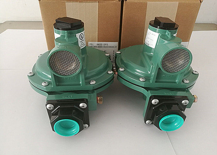 10 de Visser R622 Modelgas regulator Emerson Low Pressure Lpg Regulator van psi r622-DFG