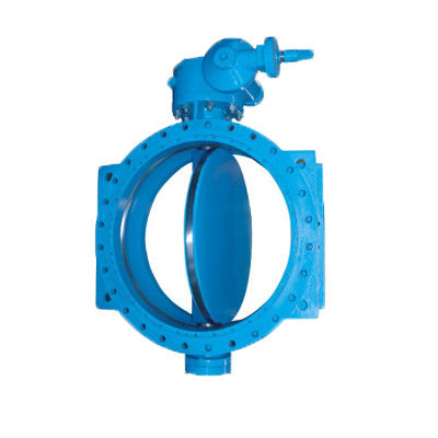 Het veerkrachtige Gezette Dubbele Zonderlinge Van een flens voorzien Beëindigen van de Elektrische Motor In werking gestelde Klep