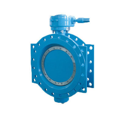 Het veerkrachtige Gezette Dubbele Zonderlinge Van een flens voorzien Beëindigen van de Elektrische Motor In werking gestelde Klep