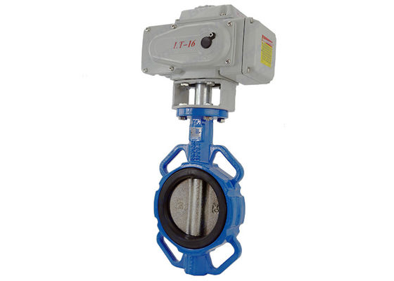 Van de de Elektrische Motor het In werking gestelde Klep van de waterriolering Type van de Schachtwafeltje Halve