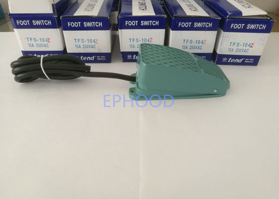 Duurzaam neig Originele Voetschakelaar TFS -104Z met de Huisvesting van de Aluminiumlegering