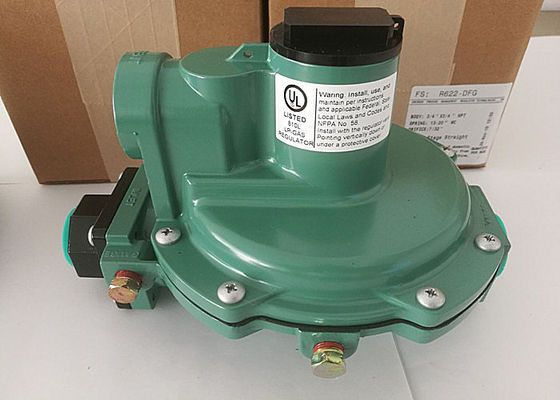10 de Visser R622 Modelgas regulator Emerson Low Pressure Lpg Regulator van psi r622-DFG